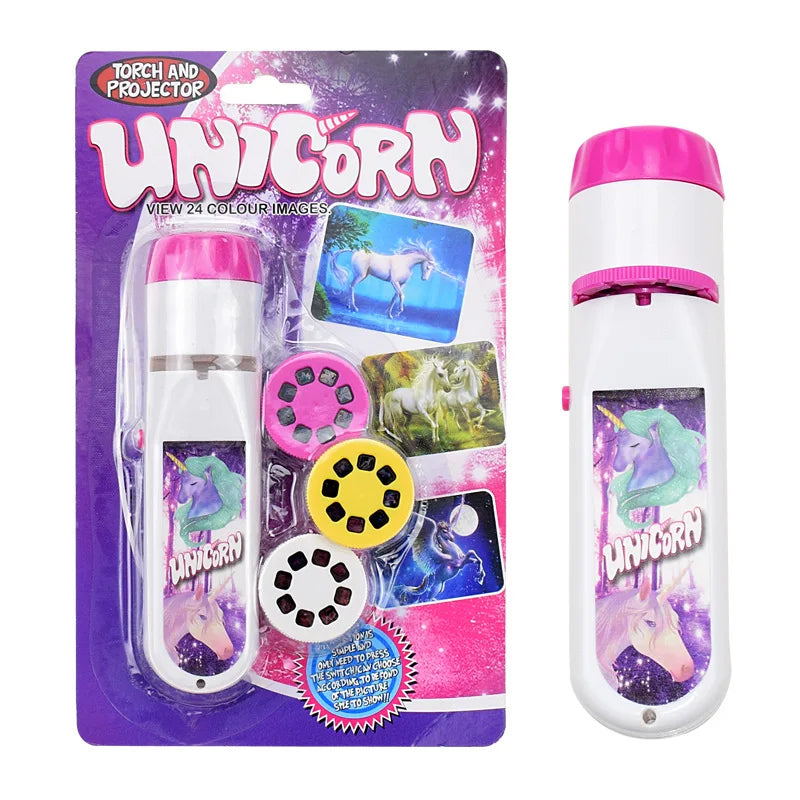 Kids projector flashlight toy