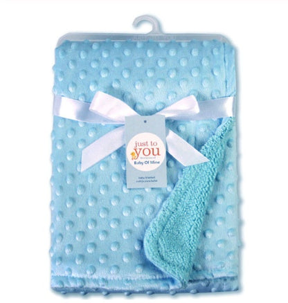 Polka Dot Baby Blanket