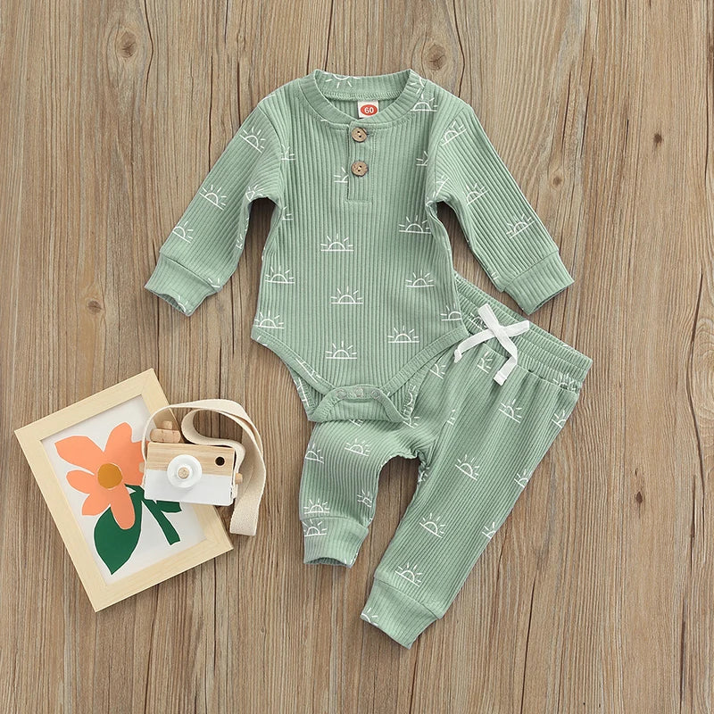 Newborn Infant Baby Boys Girls Winter Knitted Clothes