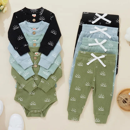 Newborn Infant Baby Boys Girls Winter Knitted Clothes