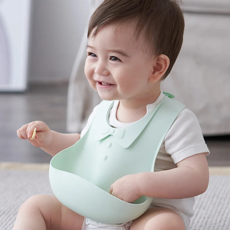 Waterproof Baby Food Silicon Bibs