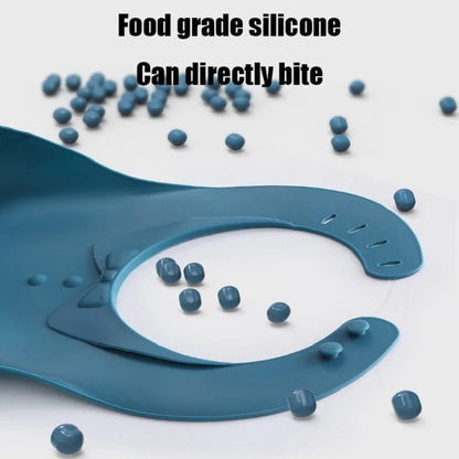 Waterproof Baby Food Silicon Bibs