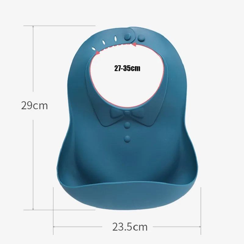 Waterproof Baby Food Silicon Bibs