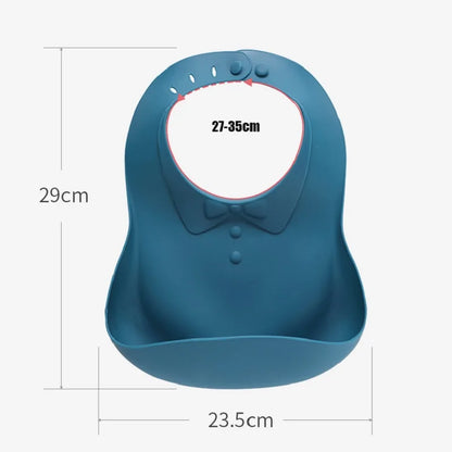 Waterproof Baby Food Silicon Bibs