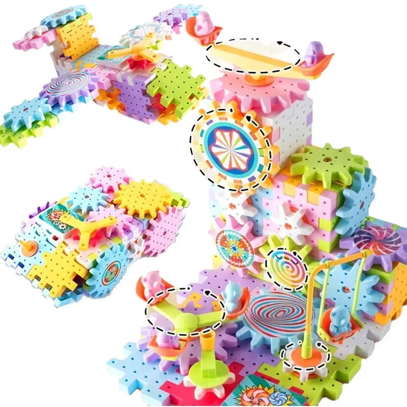 Rotating Nursery Building Blocks Toy