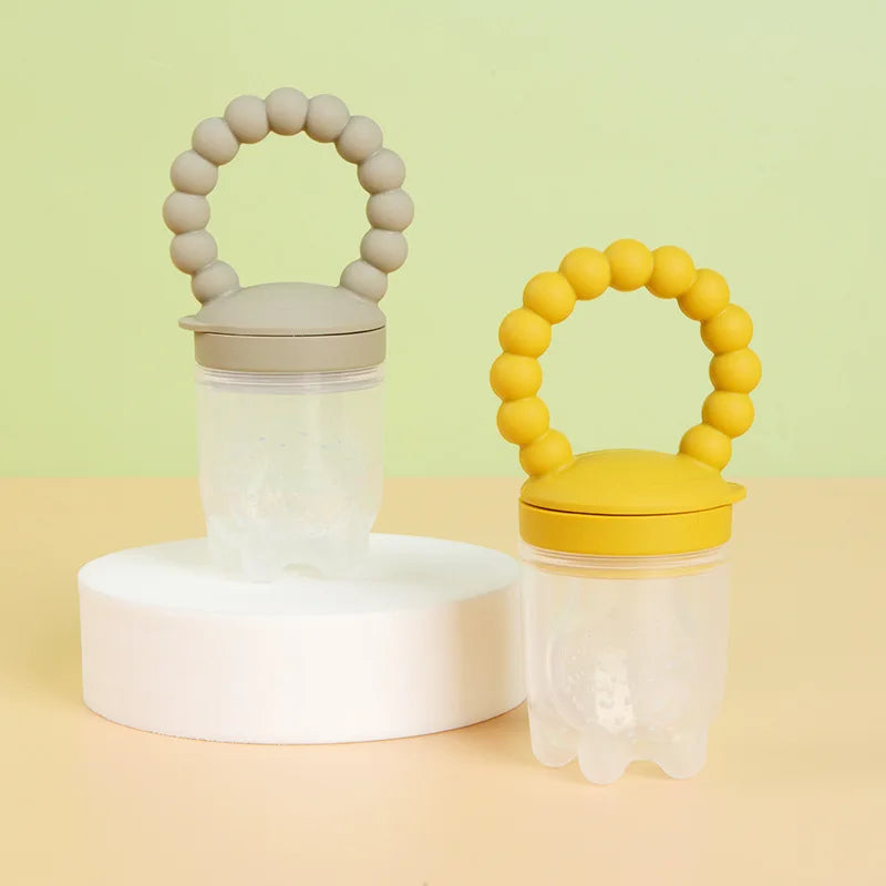 Fresh Fruit Food Safe Baby Pacifiers Feeder Fruit Feeding Baby Food Container Pacifier Bottles Baby Bottle Kid Fruit Nipple Teat