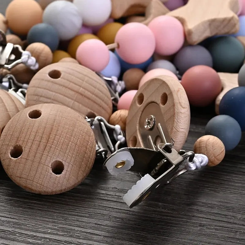 Baby Pacifier Chain Clips