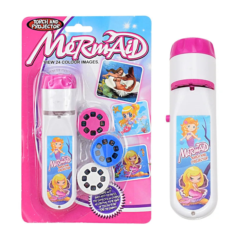 Kids projector flashlight toy