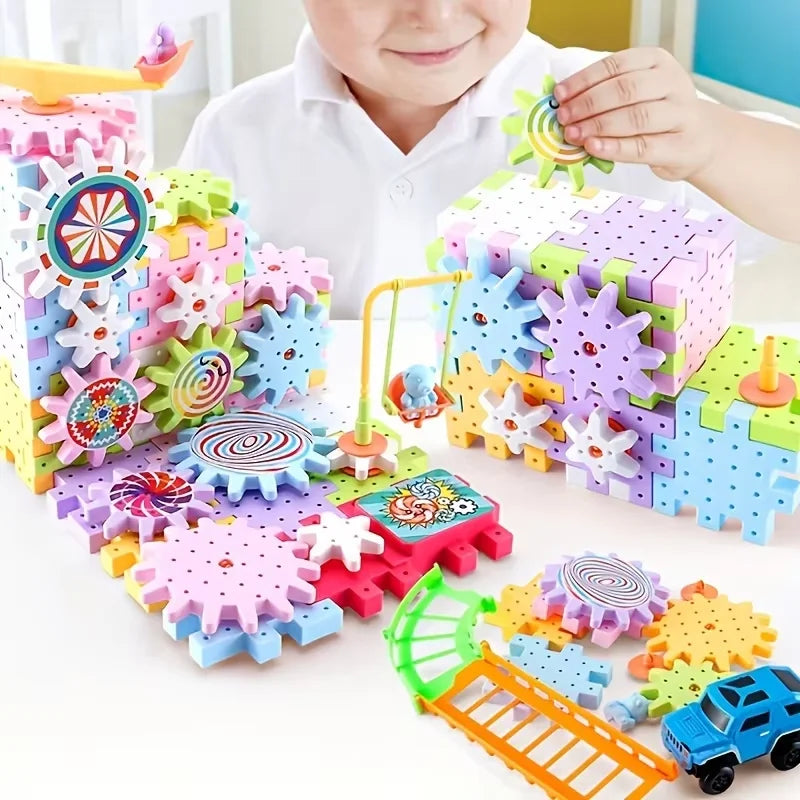 Rotating Nursery Building Blocks Toy