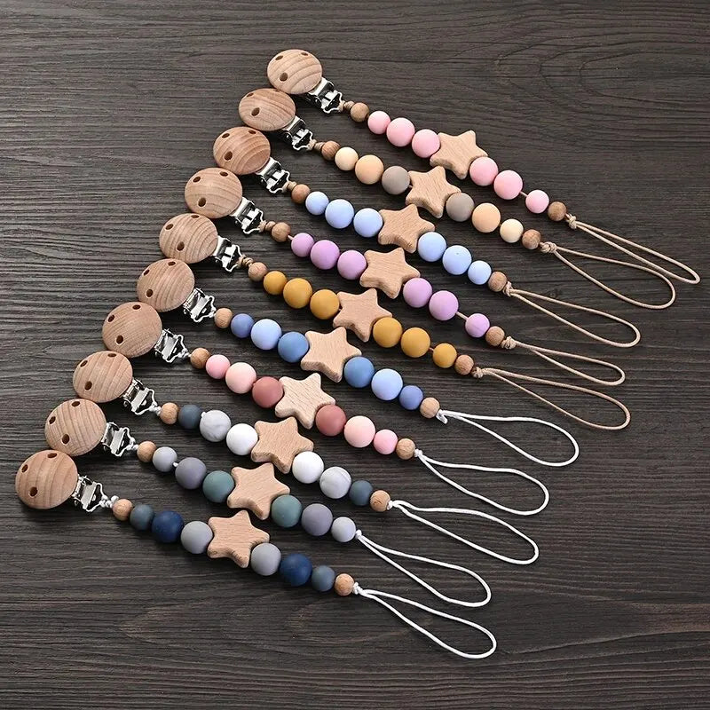 Baby Pacifier Chain Clips
