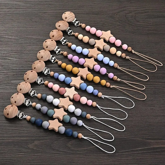 Baby Pacifier Chain Clips