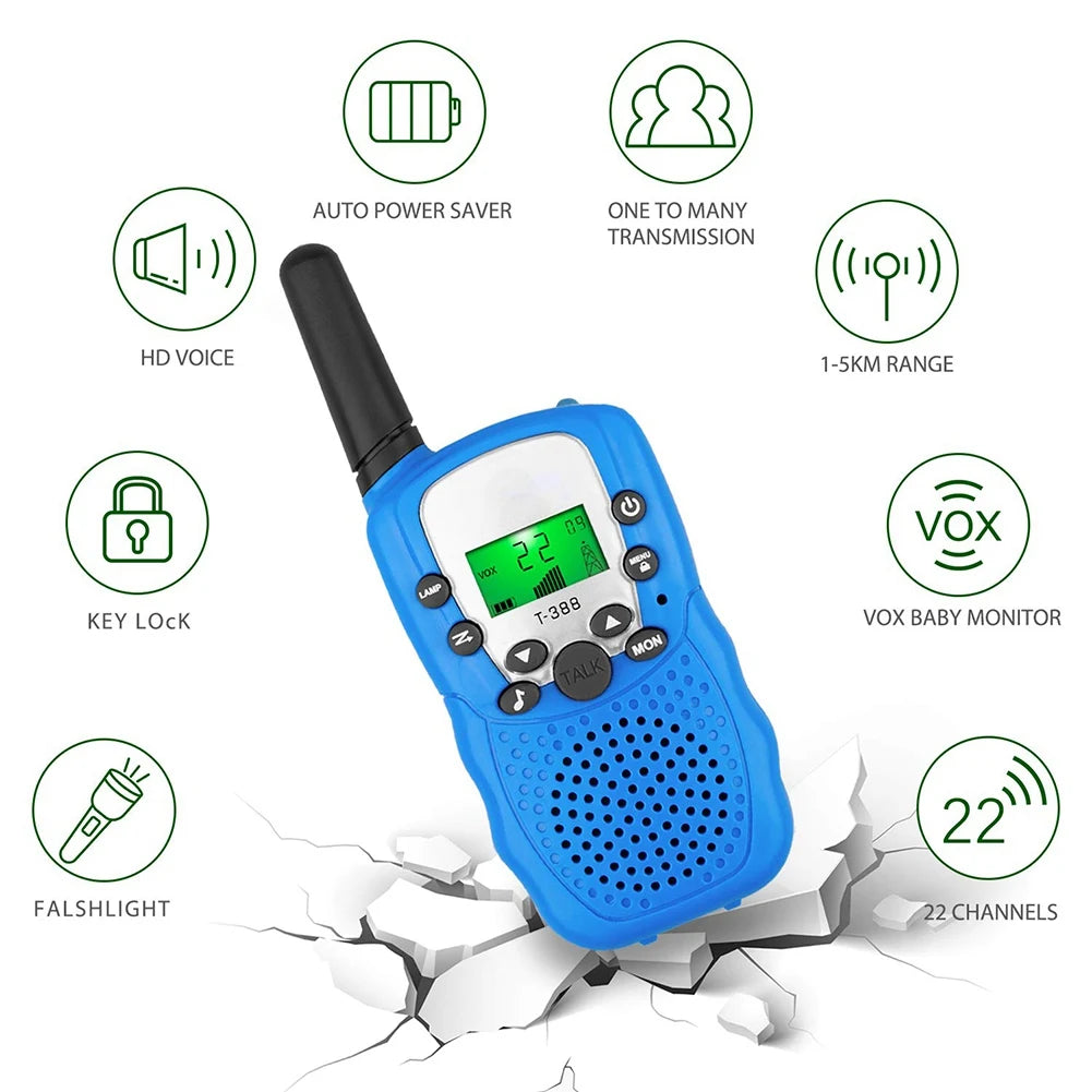 3 PCS Walkie Talkies for Kids