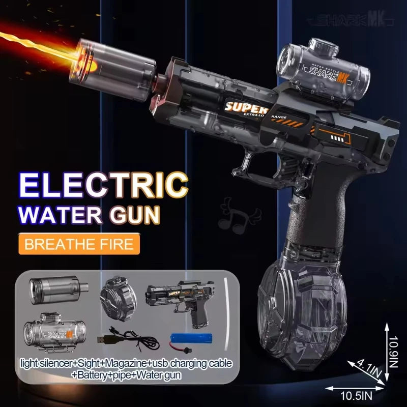 Led Emitting Electric Water Gun