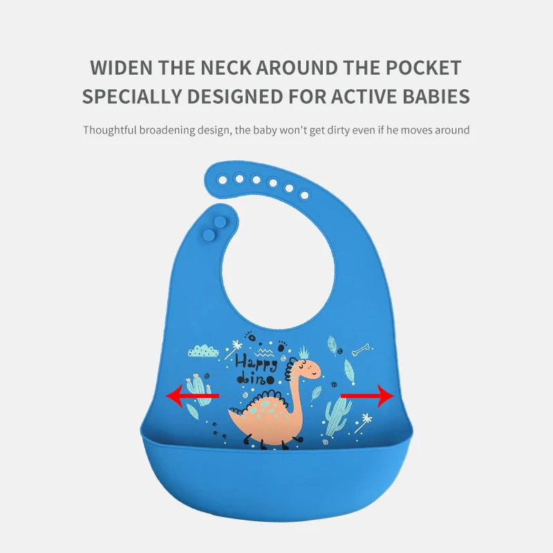 Baby Soft Silicone Bibs
