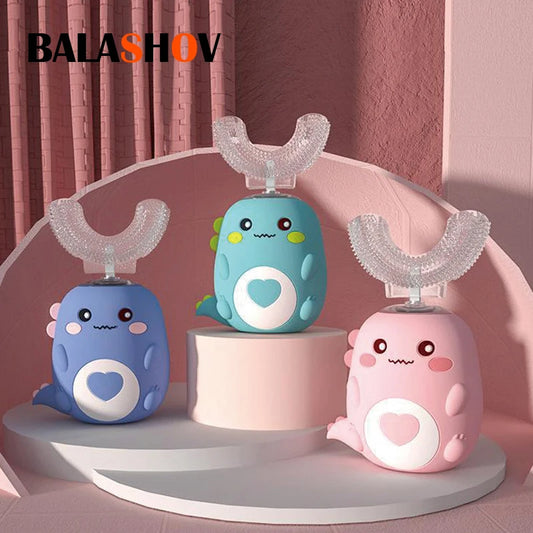 Kids U-shaped Electric Toothbrush 360 Degrees