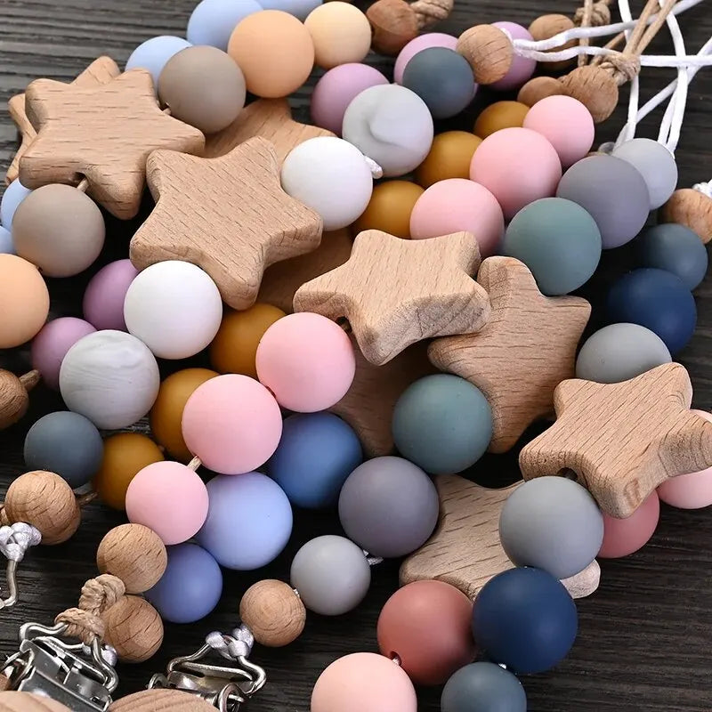 Baby Pacifier Chain Clips