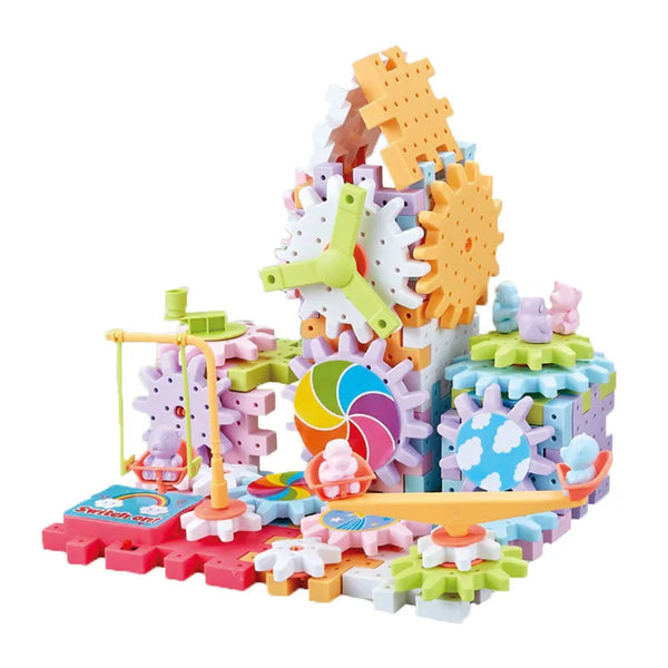 Rotating Montessori Building Blocks Toy
