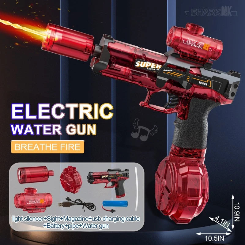 Led Emitting Electric Water Gun
