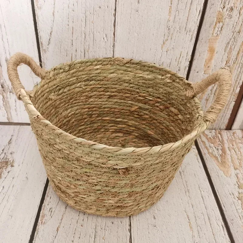 Photography Posing Props 1pc Rattan Nest Basket