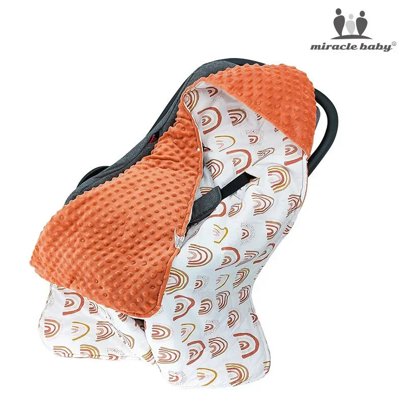 Baby Car seat Hooded Blanket