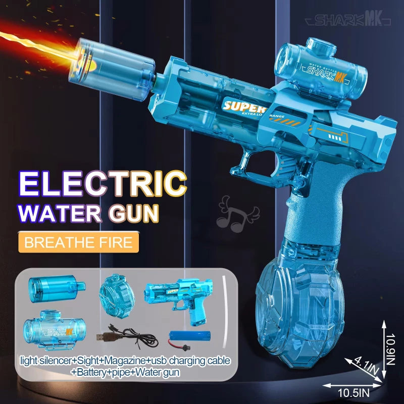 Led Emitting Electric Water Gun
