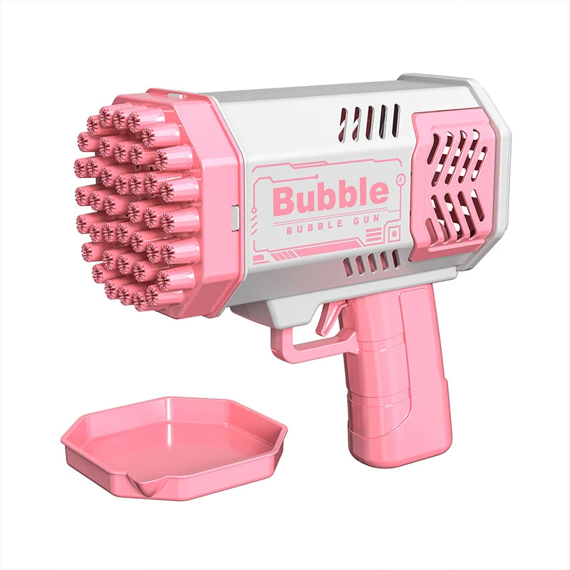 Kids bubble gun summer outdoor fun