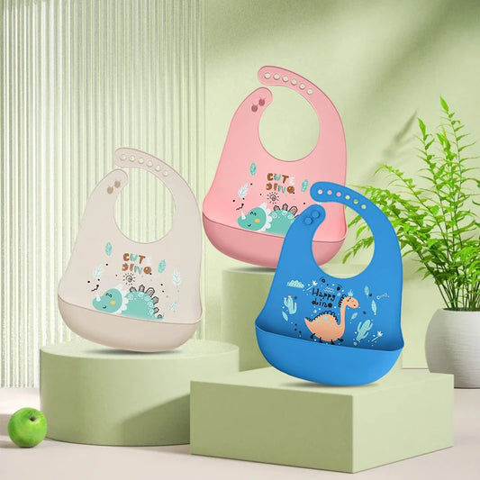 Baby Soft Silicone Bibs