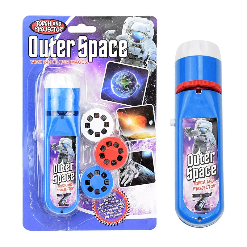 Kids projector flashlight toy