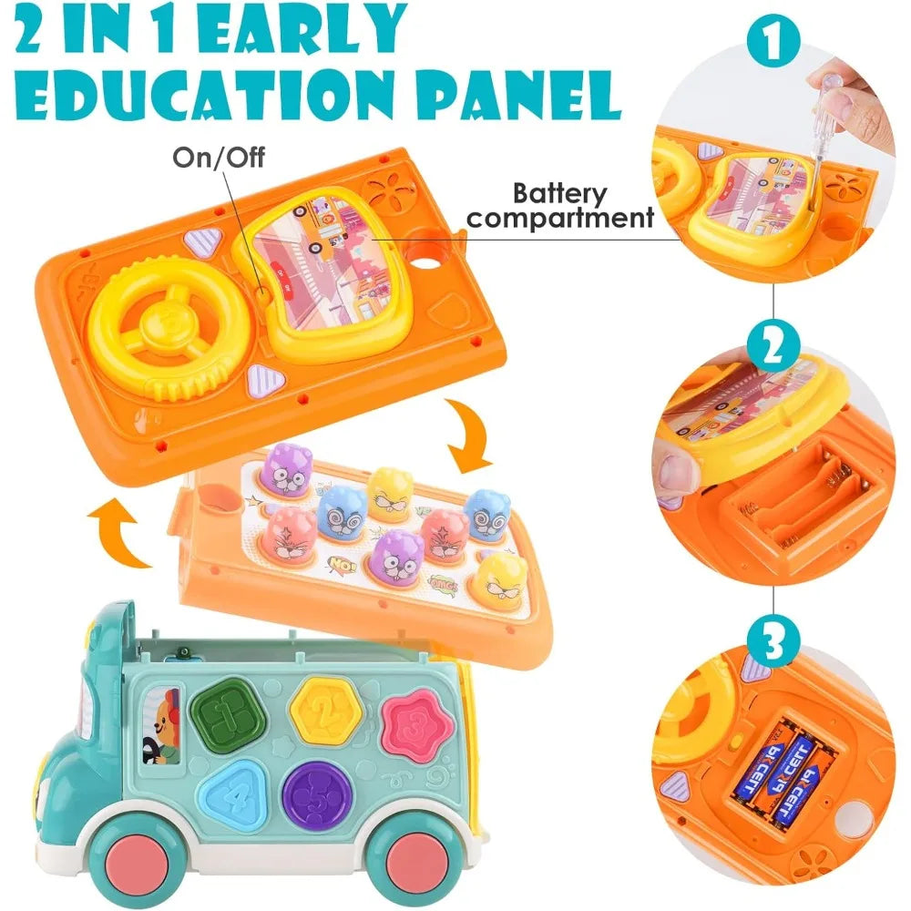 Nursery Baby Bus Toy