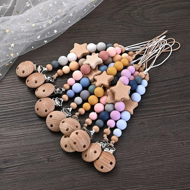 Baby Pacifier Chain Clips