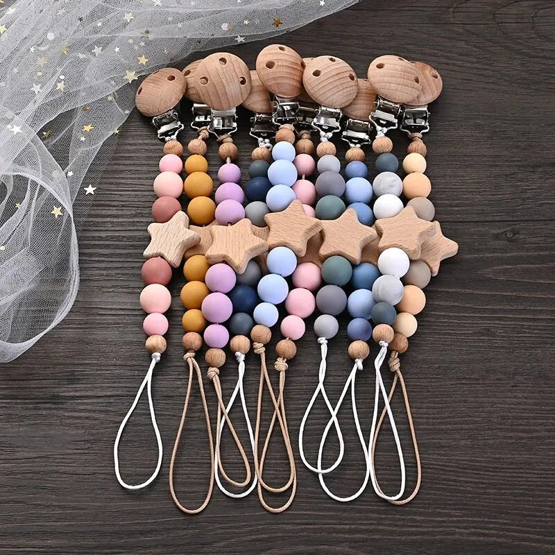 Baby Pacifier Chain Clips