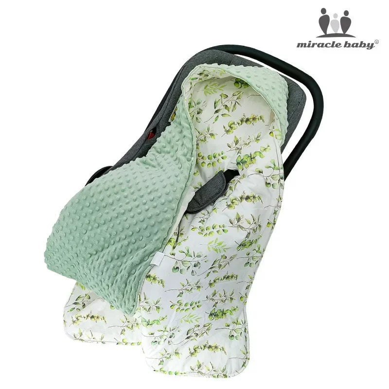 Baby Car seat Hooded Blanket