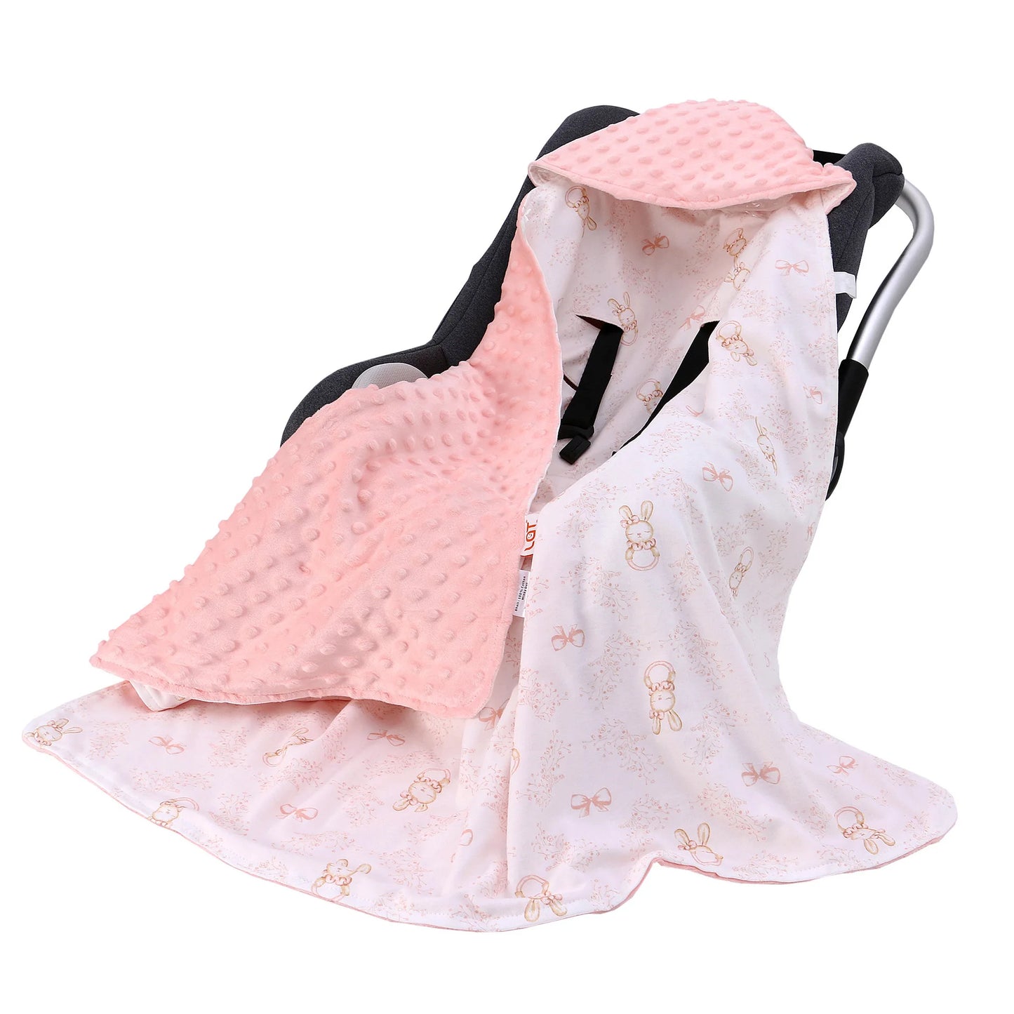 Baby Car seat Hooded Blanket