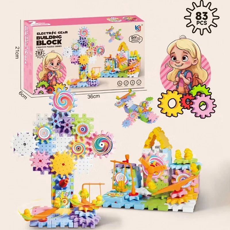 Rotating Nursery Building Blocks Toy