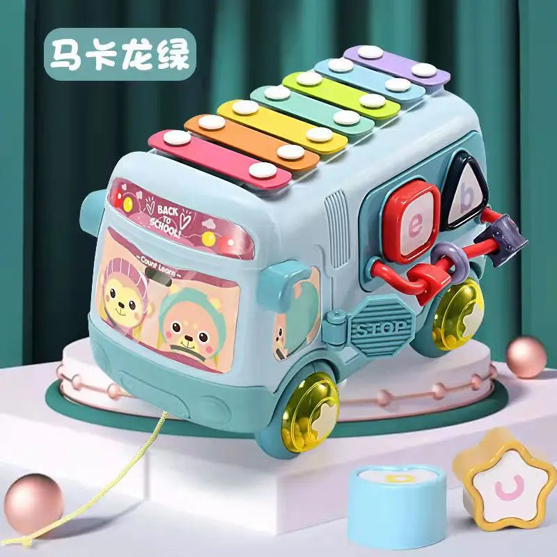 Nursery Educational Musical Bus Toys