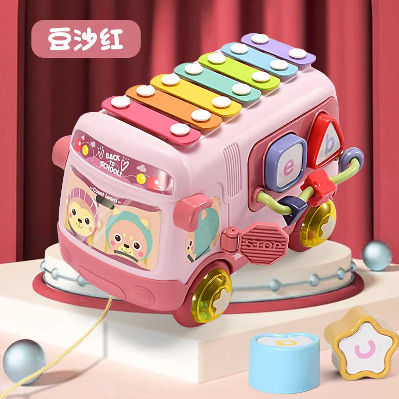 Nursery Educational Musical Bus Toys