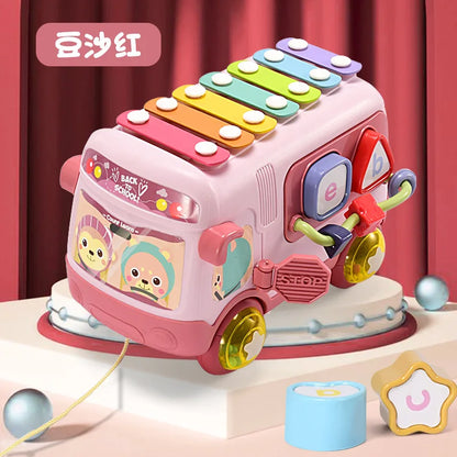 Nursery Educational Musical Bus Toys