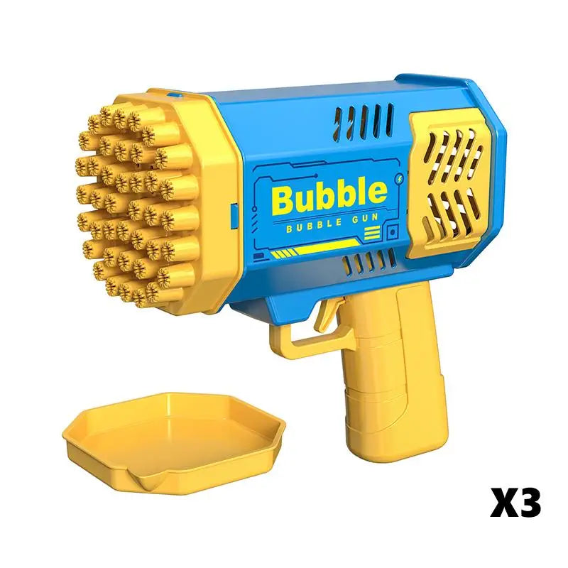 Kids bubble gun summer outdoor fun