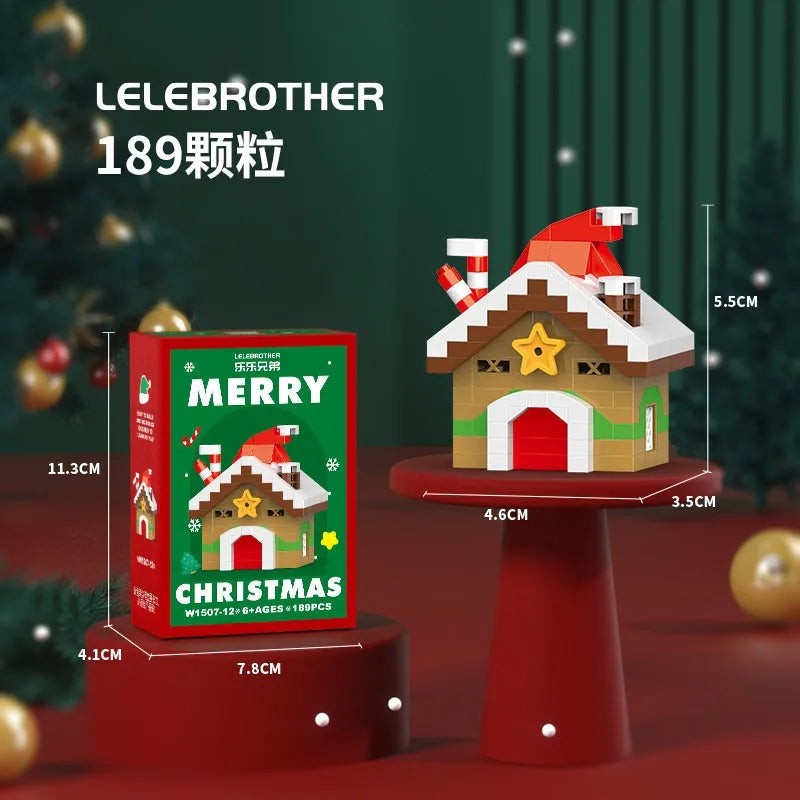 Building block Christmas figures – fun for the whole family