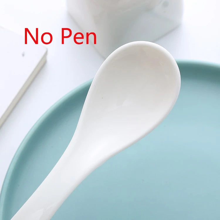 Water Floating Magical Ink Pens with spoon