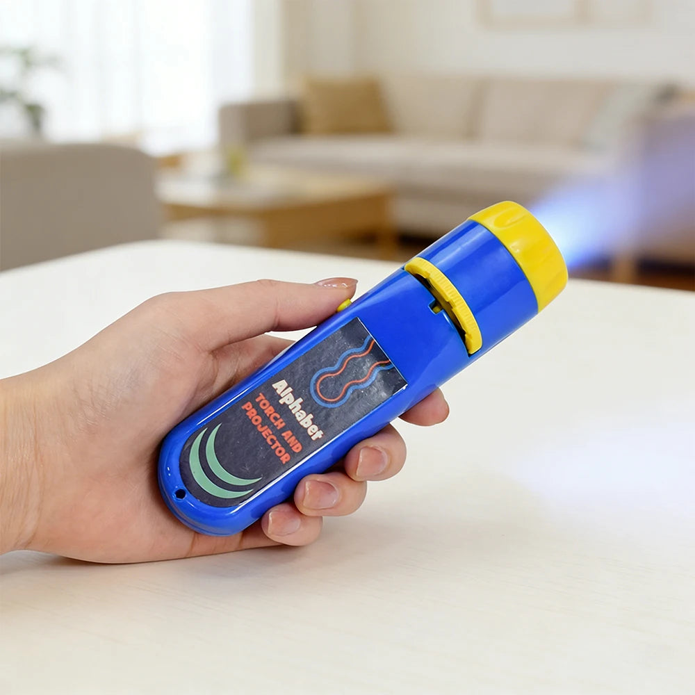 Kids projector flashlight toy