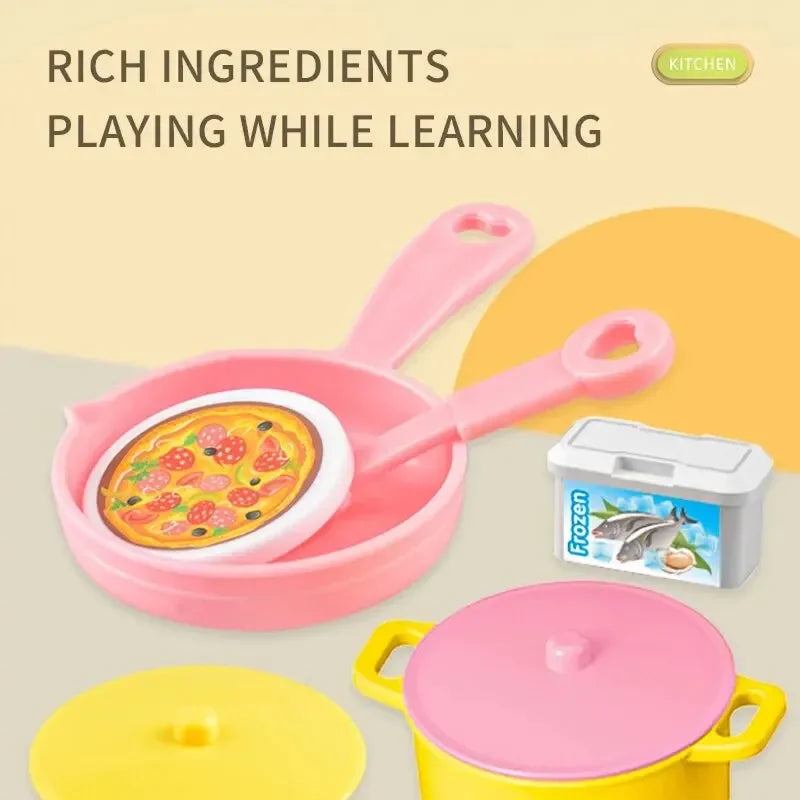 Kids Mini Kitchen Play Set DIY