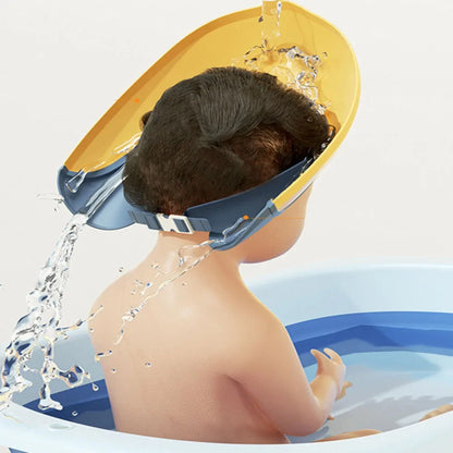 Children's Shower Bath Cap Head Protector