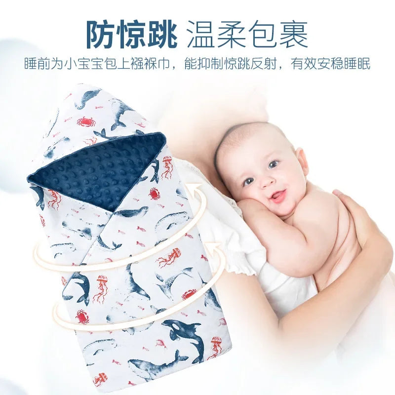 Baby Car seat Hooded Blanket