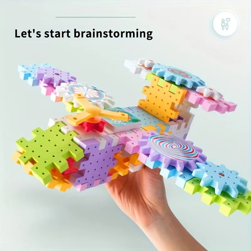 Rotating Nursery Building Blocks Toy