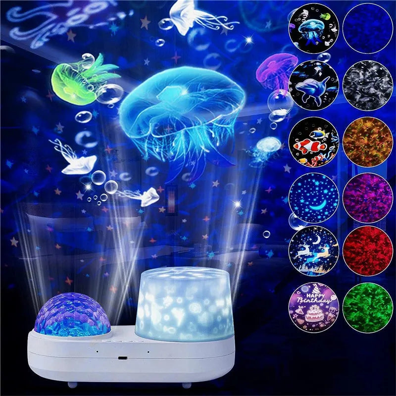 Ocean Starry Projector Night Light Lamp for Children