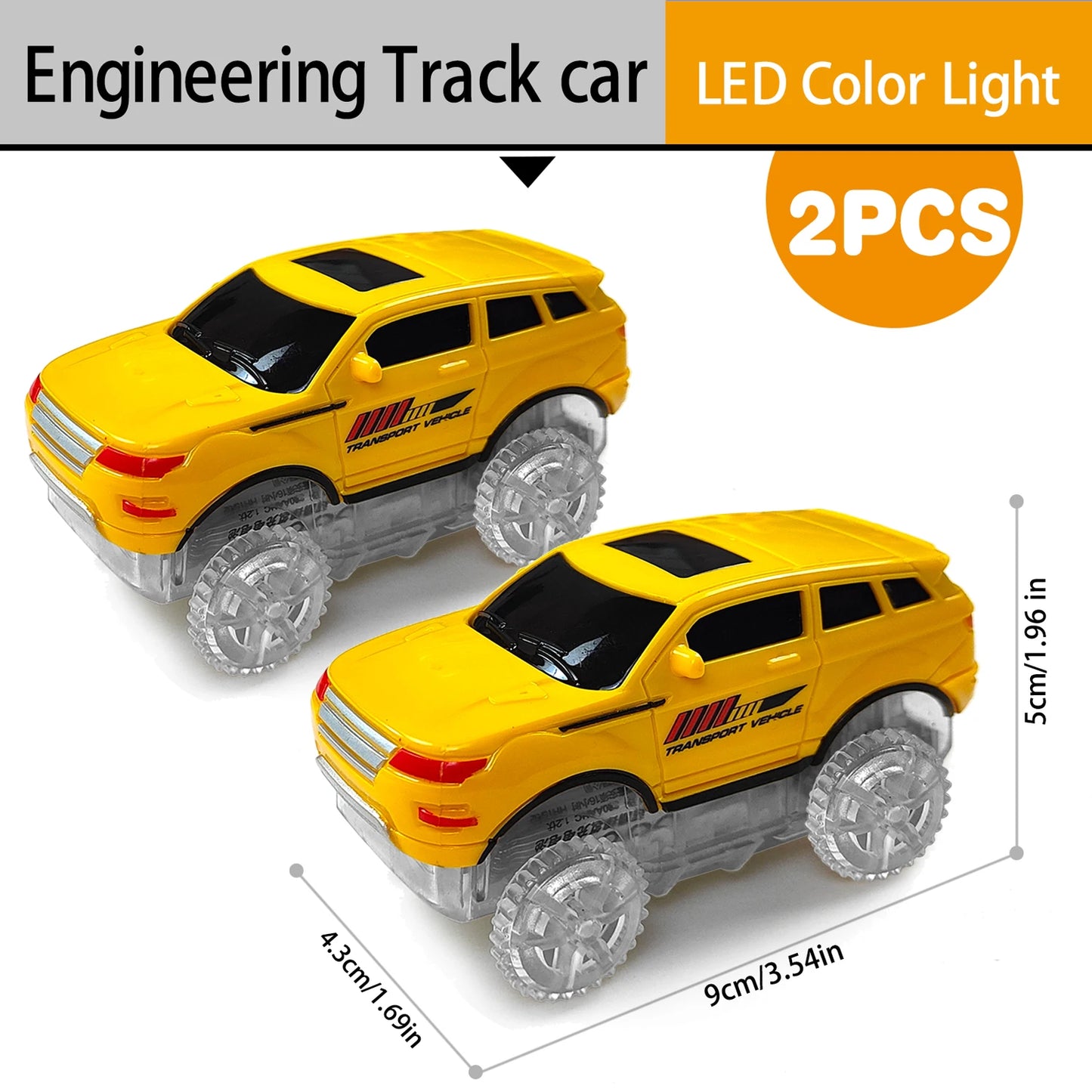Electric Magical Flexible Track Cars Toy