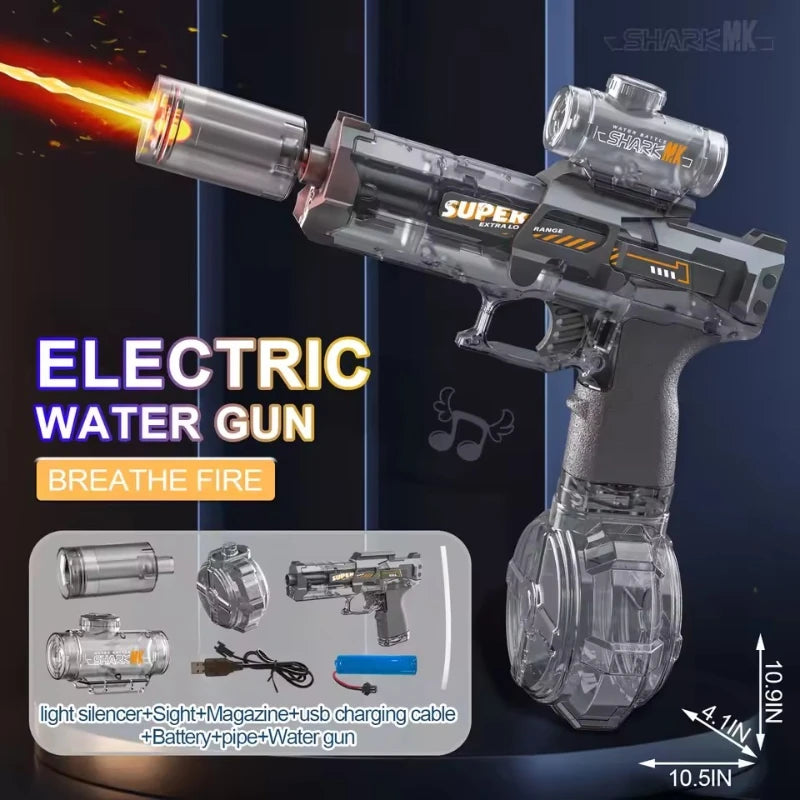 Led Emitting Electric Water Gun