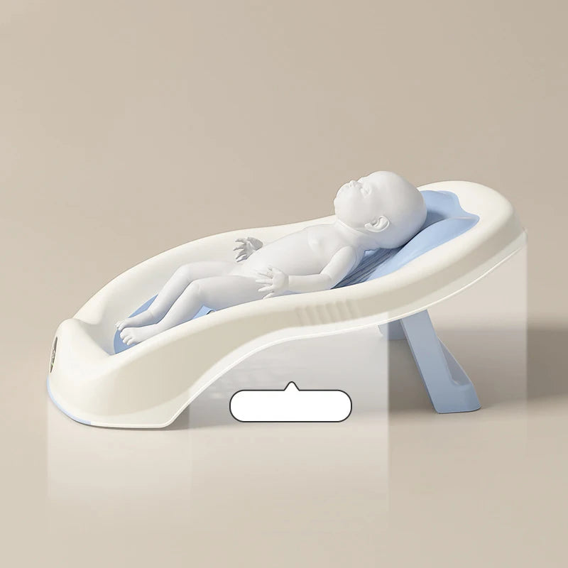 Newborn Baby Bath Seat with Thermometer