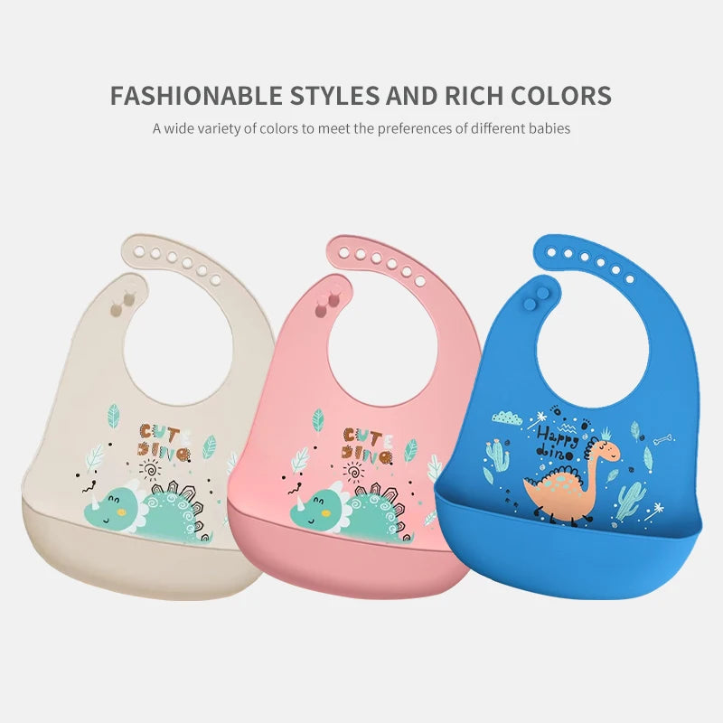 Baby Soft Silicone Bibs